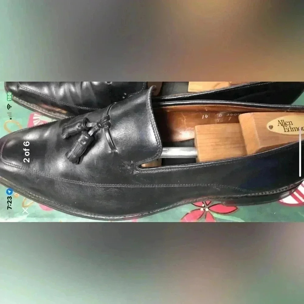 Allen Edmonds Tasselled Shoe Size 14 - Picture 2 of 11